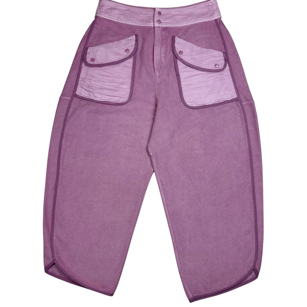FP Movement Free People Timko Pant XL Dusty Mauve Cropped Utility Athleisure Y2K
